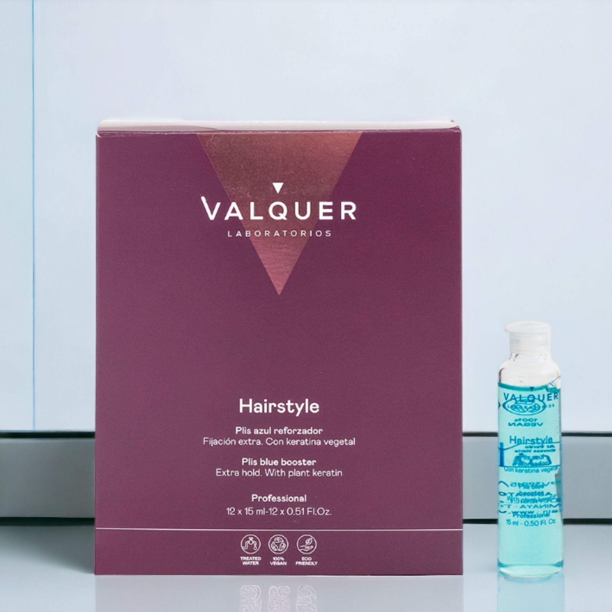 Plis azul reforzador - 12x15 ml - Montber Professional Brand