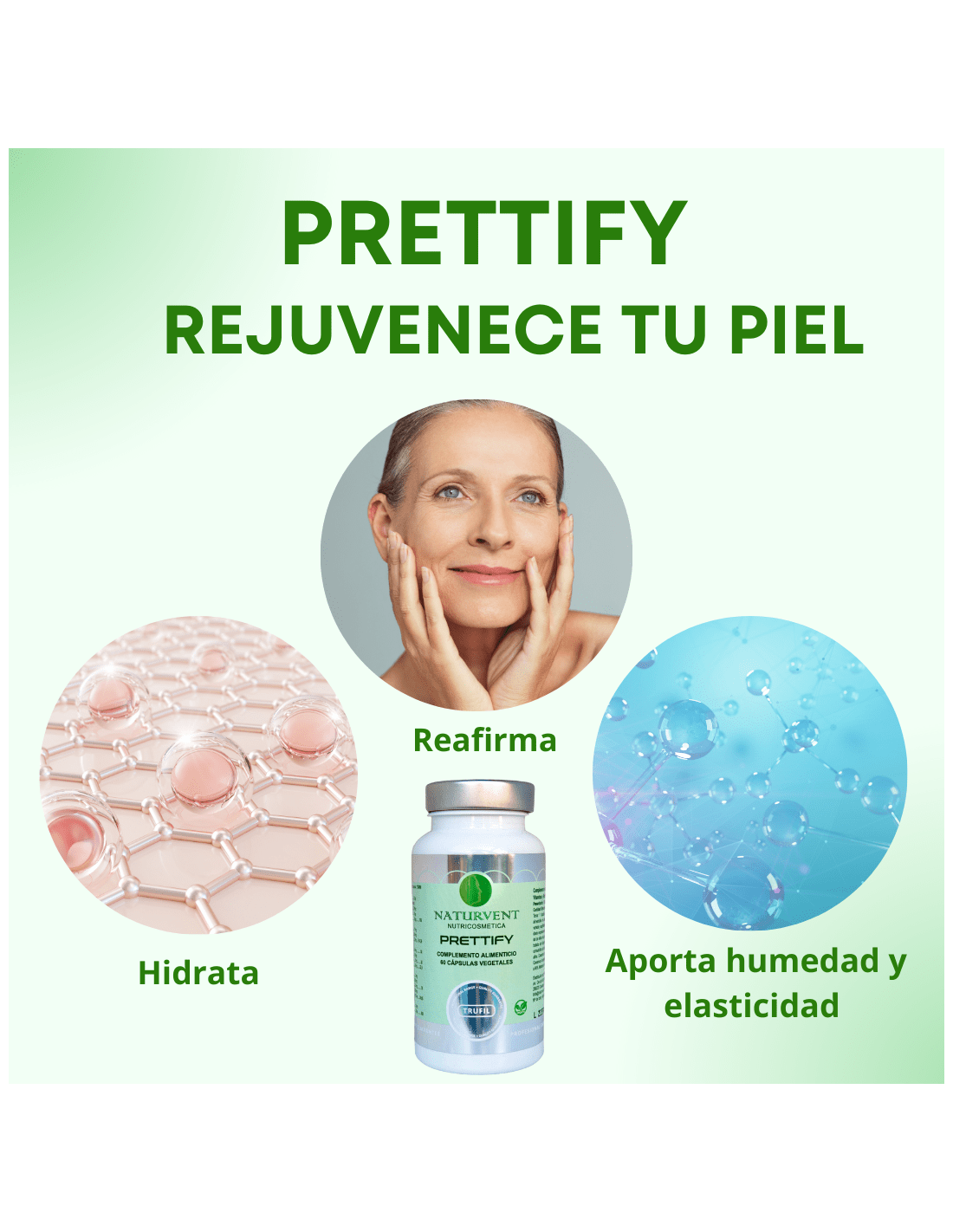 PRETTIFY Revitaliza, Hidrata y Tonifica la piel. - Montber Professional Brand