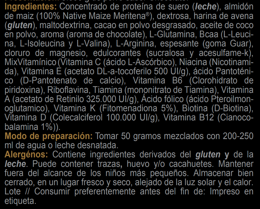 Professional Gainer Mass - Montber Professional Brand