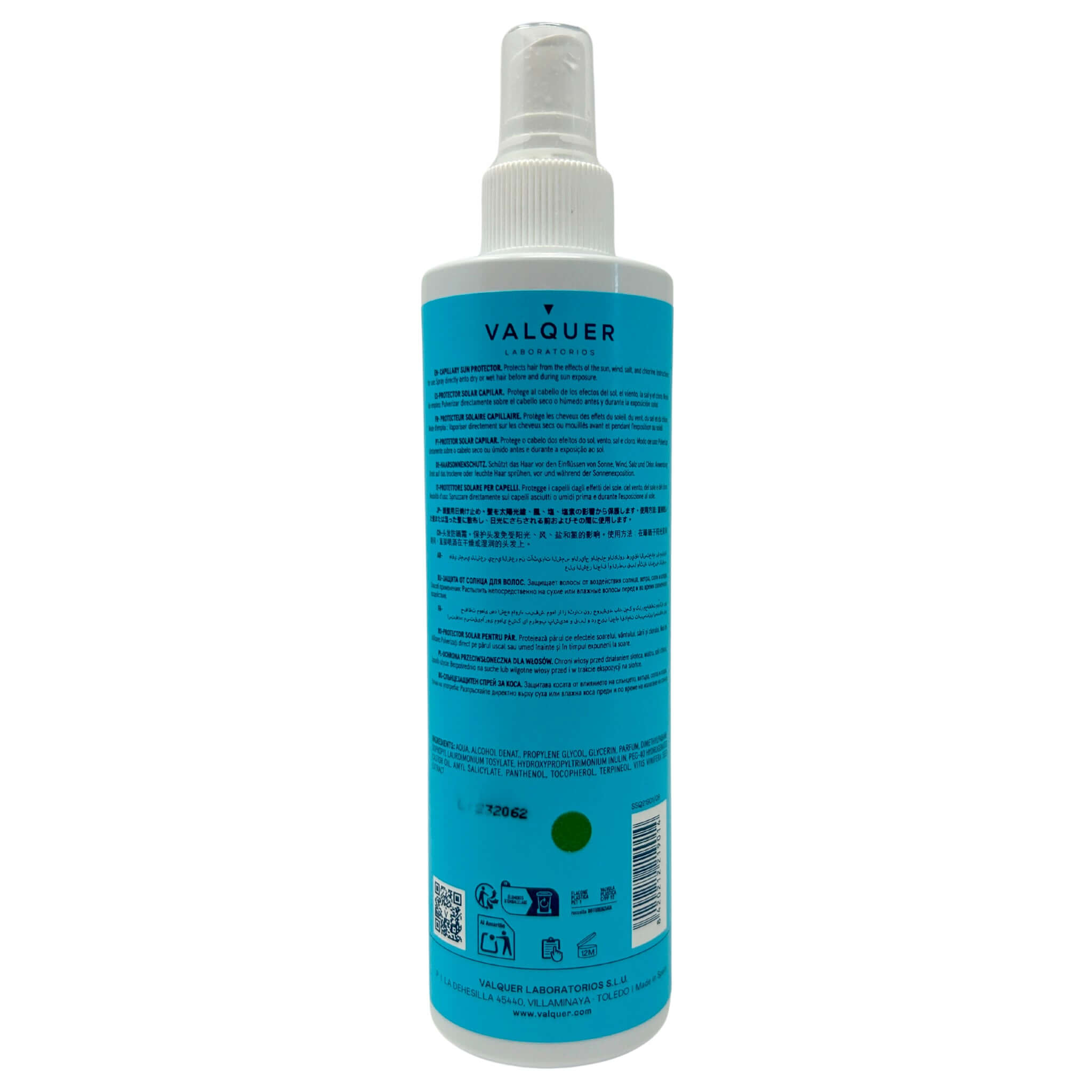 Protector solar capilar - 300 ml - Montber Professional Brand