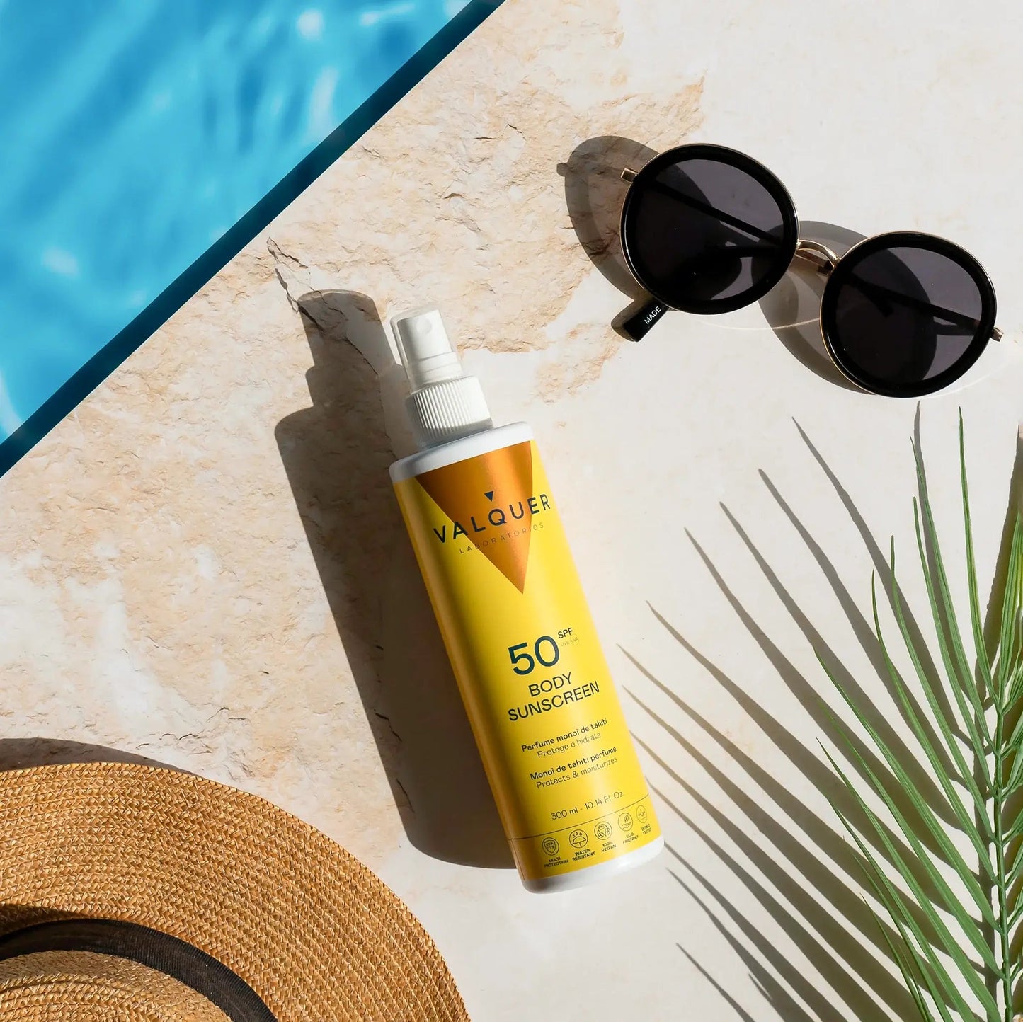 Protector Solar Corporal SPF 50 - 300 ml - Montber Professional Brand