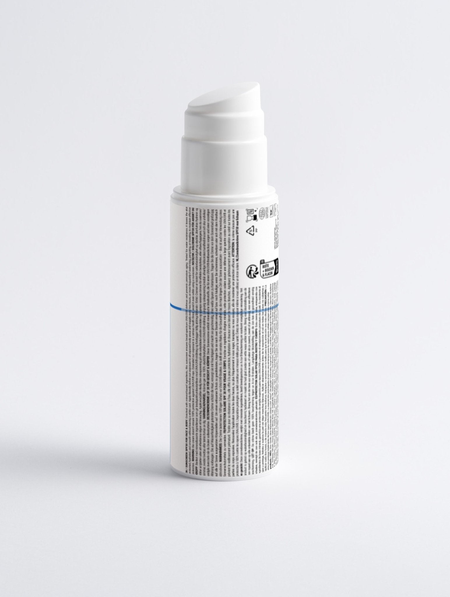 Protector Solar Mineral SPF30 para Rostro y Cuerpo, sin color - Montber Professional Brand