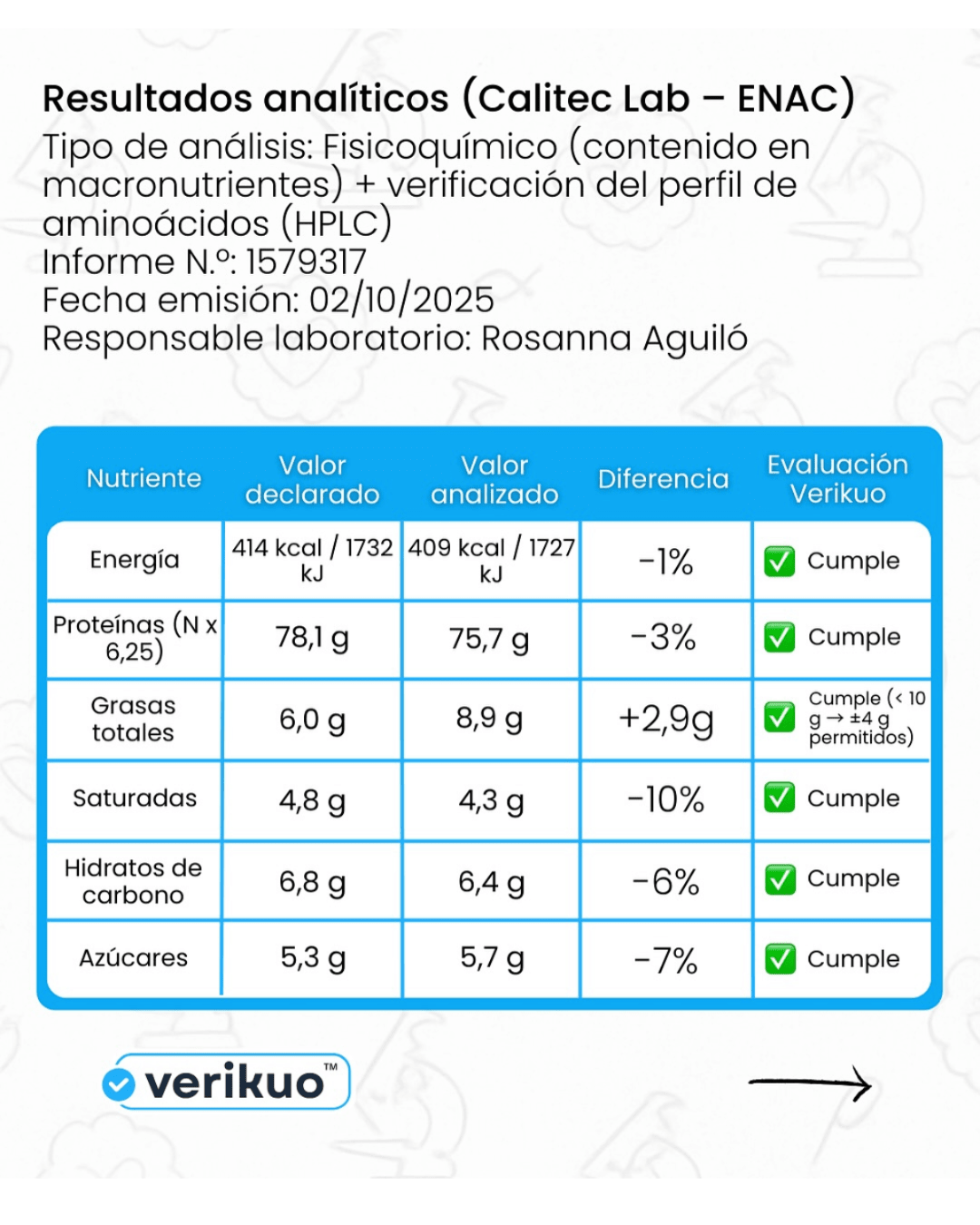 Proteína Whey Vainilla EFNE – Suave, ligera y efectiva