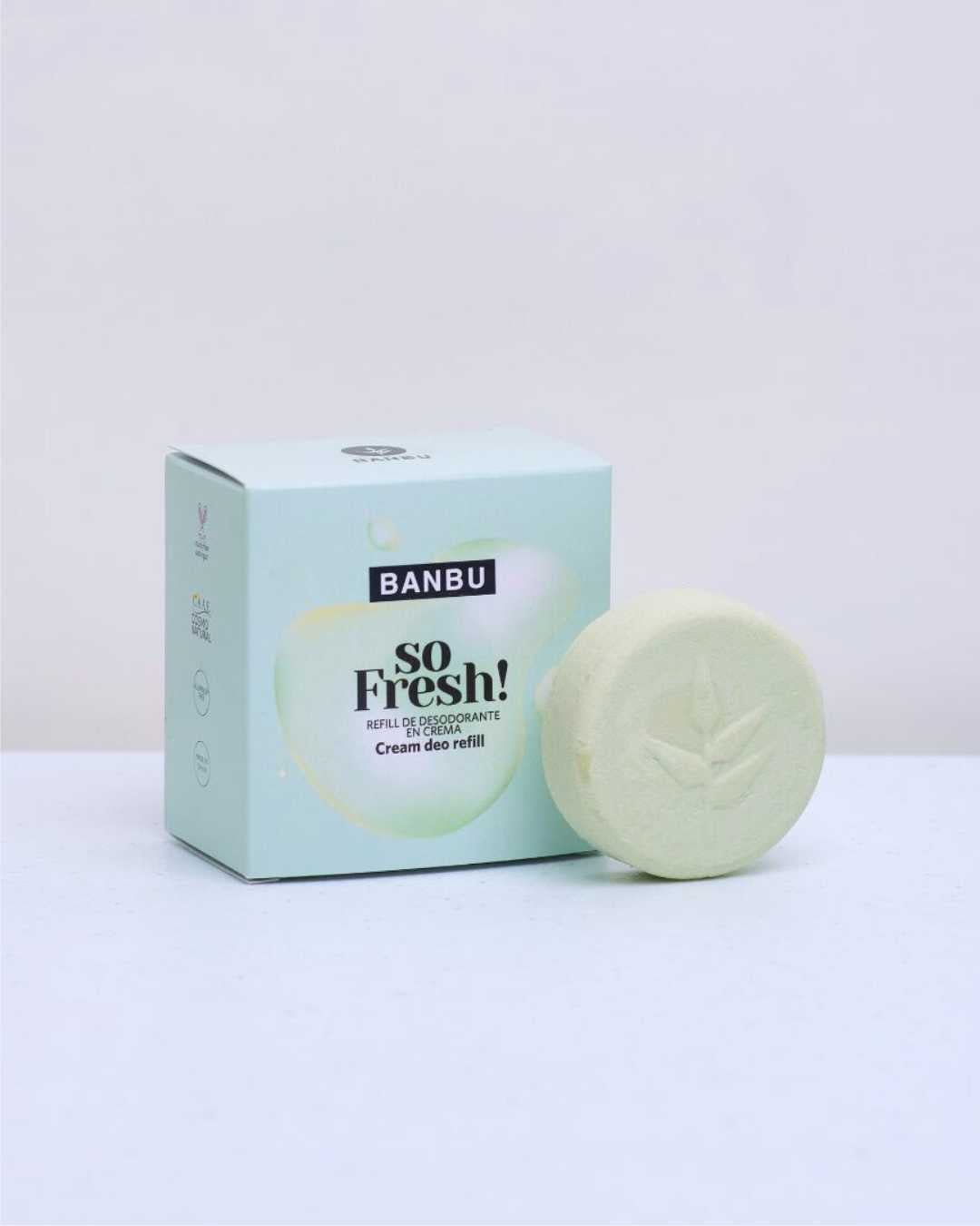 Refill Desodorante Crema ECO SO FRESH - Montber Professional Brand