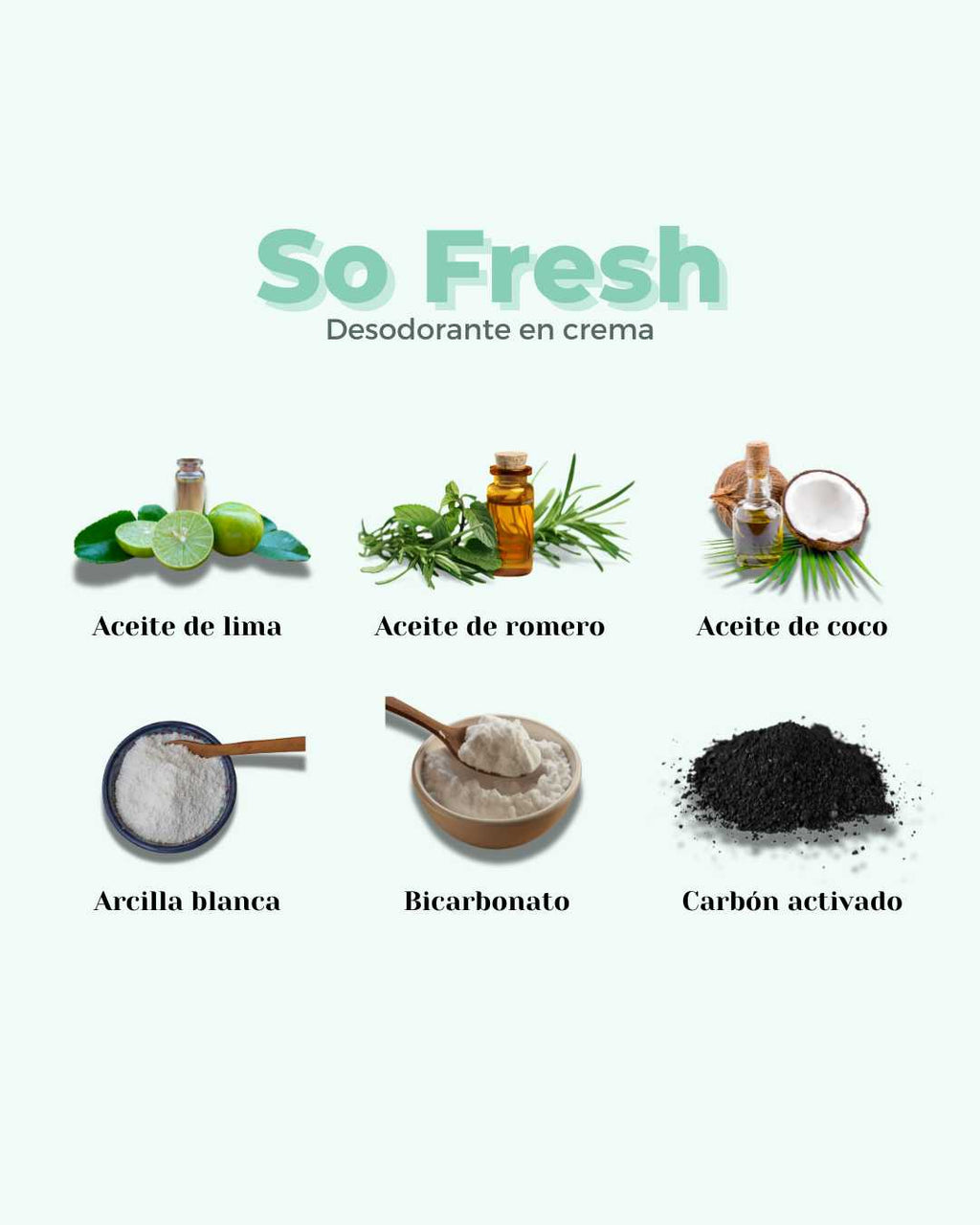 Refill Desodorante Crema ECO SO FRESH - Montber Professional Brand
