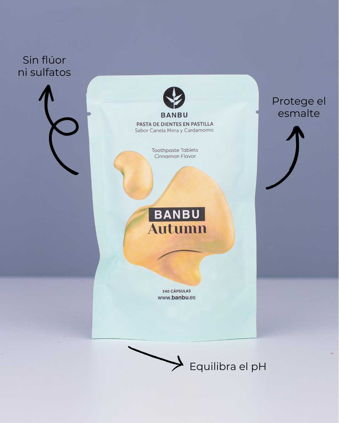 Refill Pasta de Dientes en Pastilla ECO AUTUMN - Montber Professional Brand