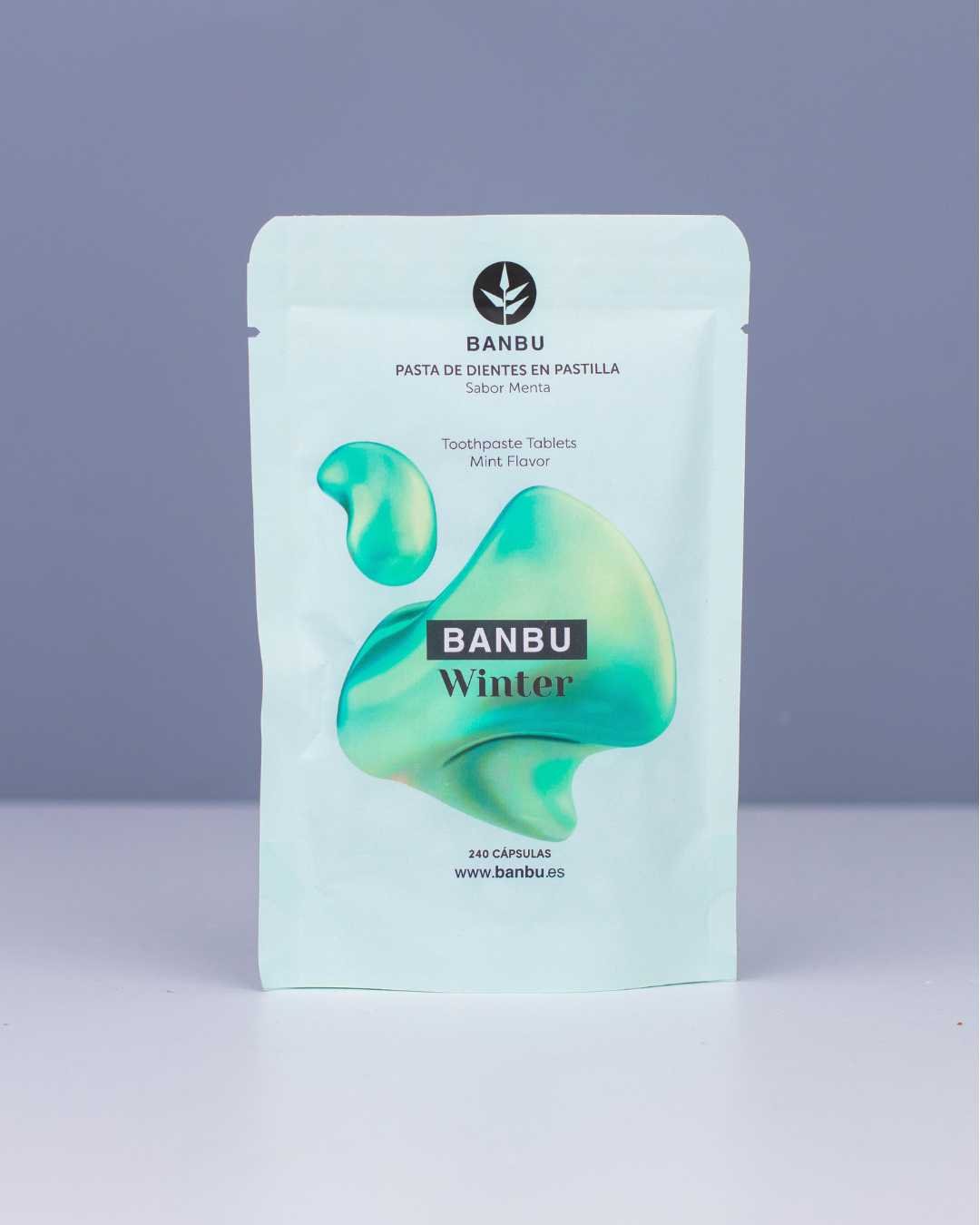 Recambio pasta de dientes en pastillas ECO Winter BANBU 240 unidades