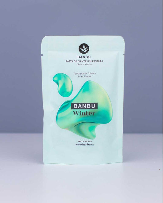 Recambio pasta de dientes en pastillas ECO Winter BANBU 240 unidades