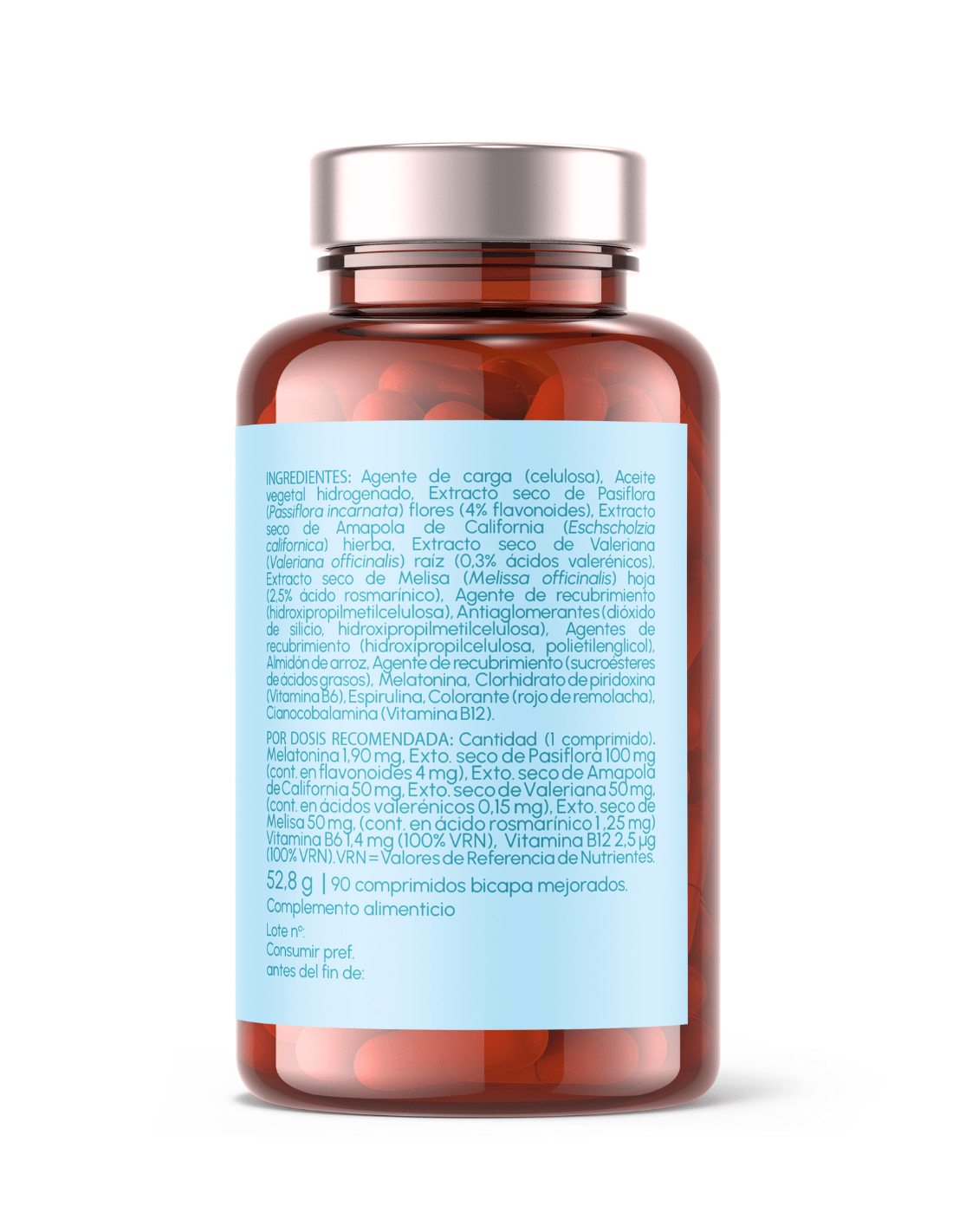 Regular Sleep - Melatonina bicapa de alta concentración 1,9 mg - Montber Professional Brand