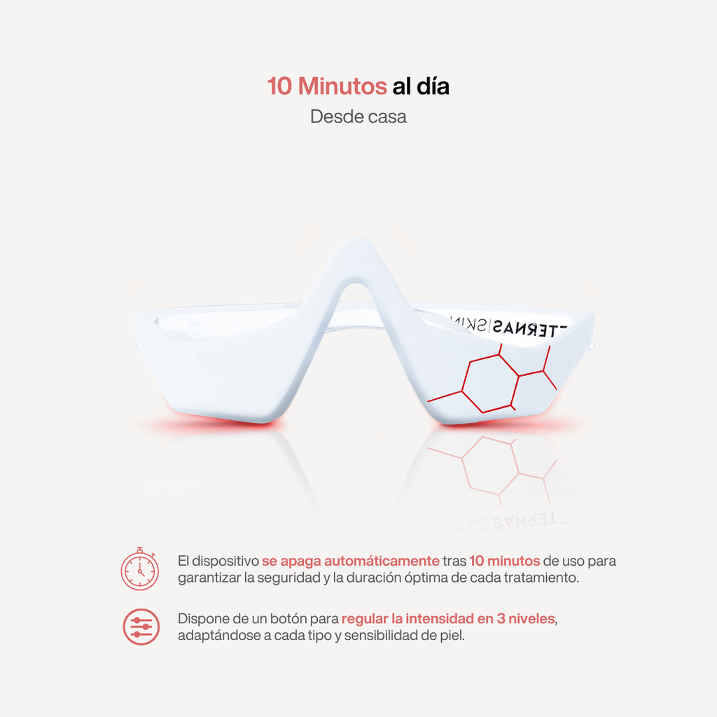 Reparador Bolsas y Ojeras con LED y Microcorriente - Montber Professional Brand