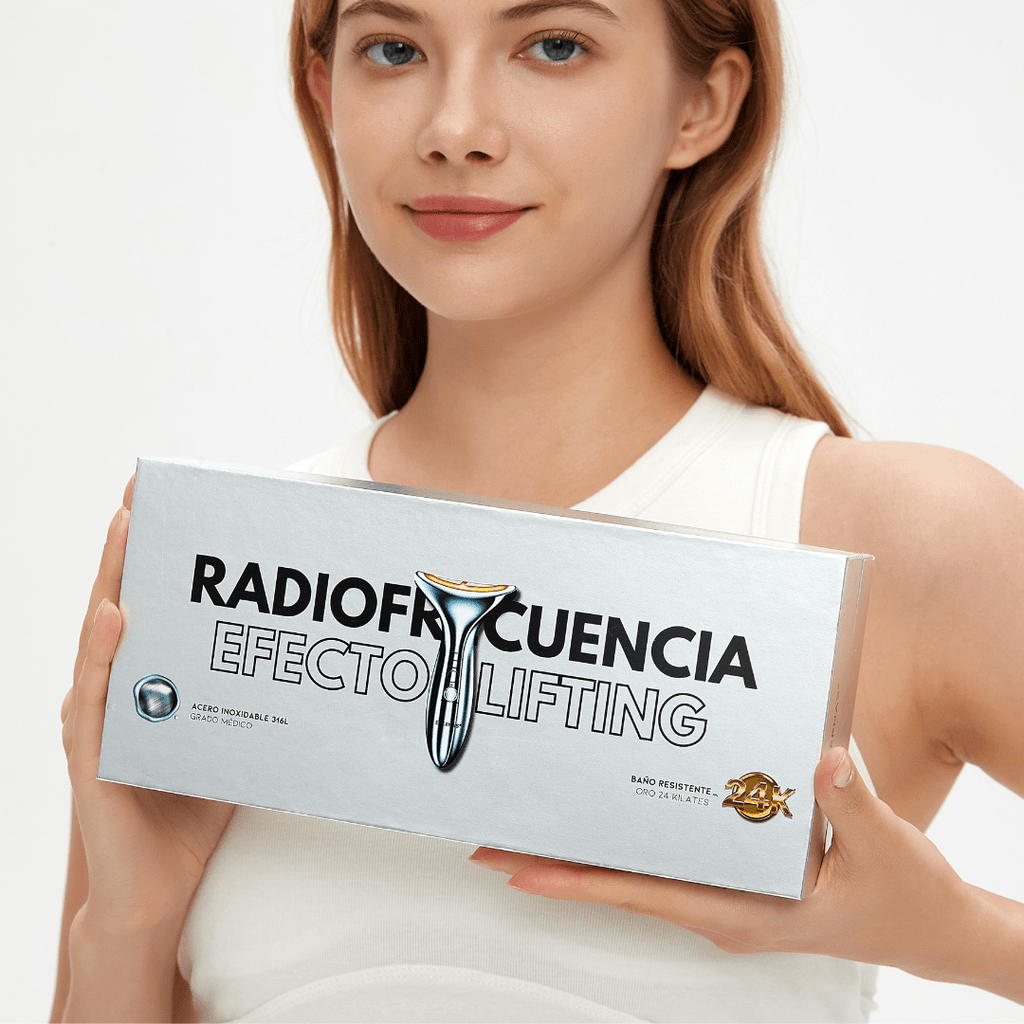 RF Lifting Oro 24K Facial y Cuello - Montber Professional Brand