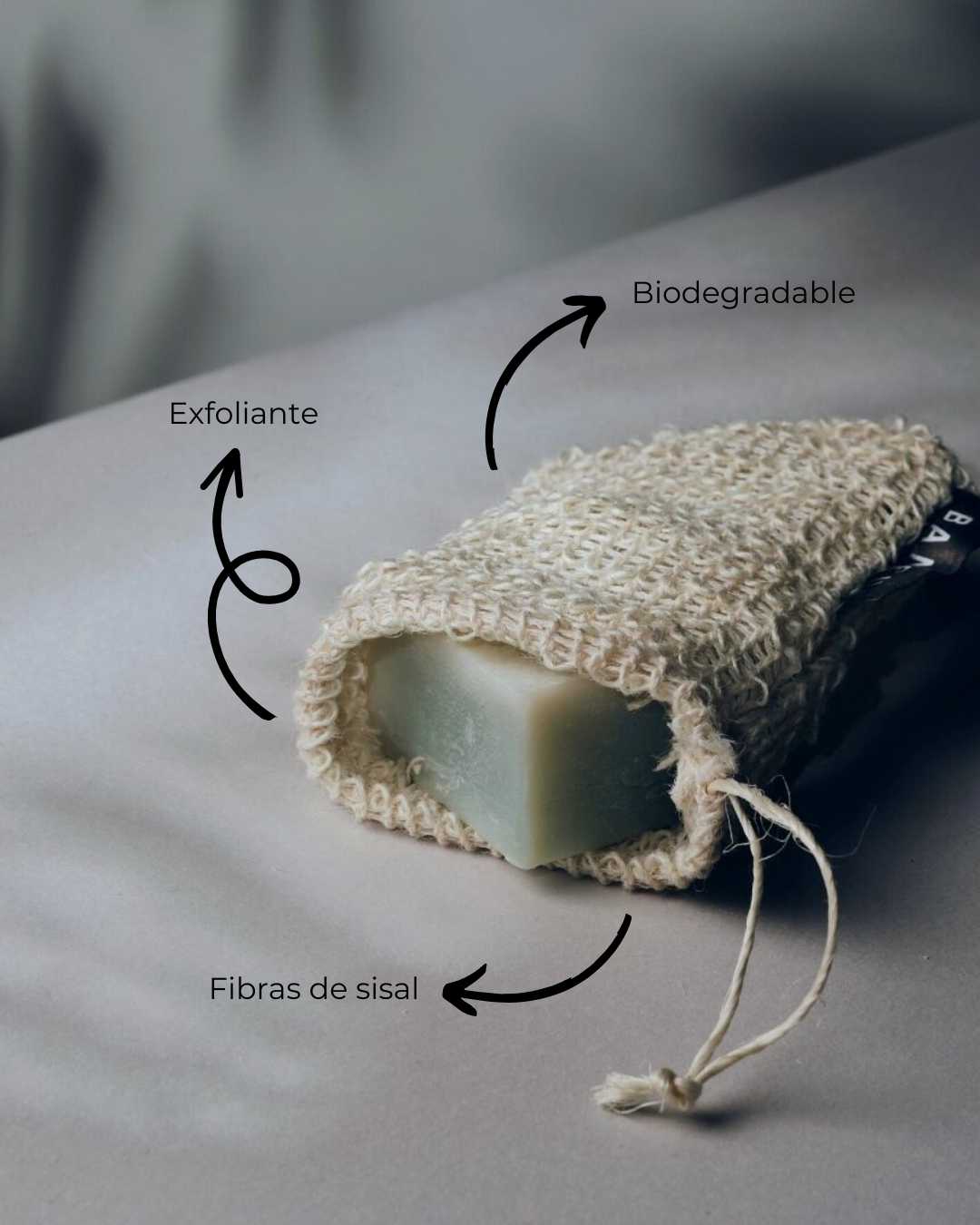 Saquito de Sisal Exfoliante - Montber Professional Brand