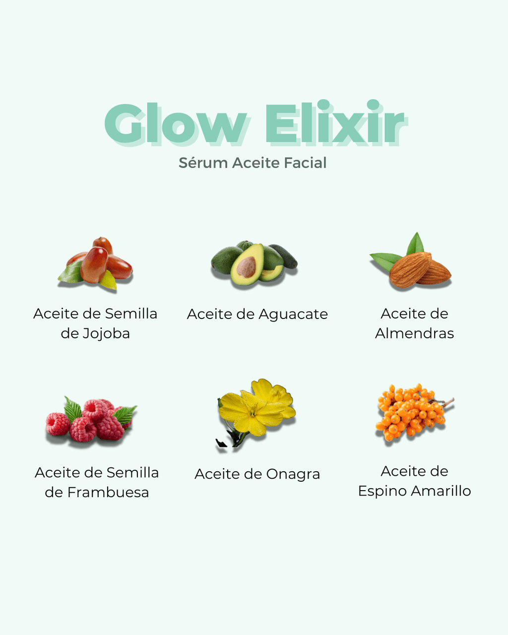 Sérum Aceite Facial ECO Iluminador GLOW ELIXIR - Montber Professional Brand