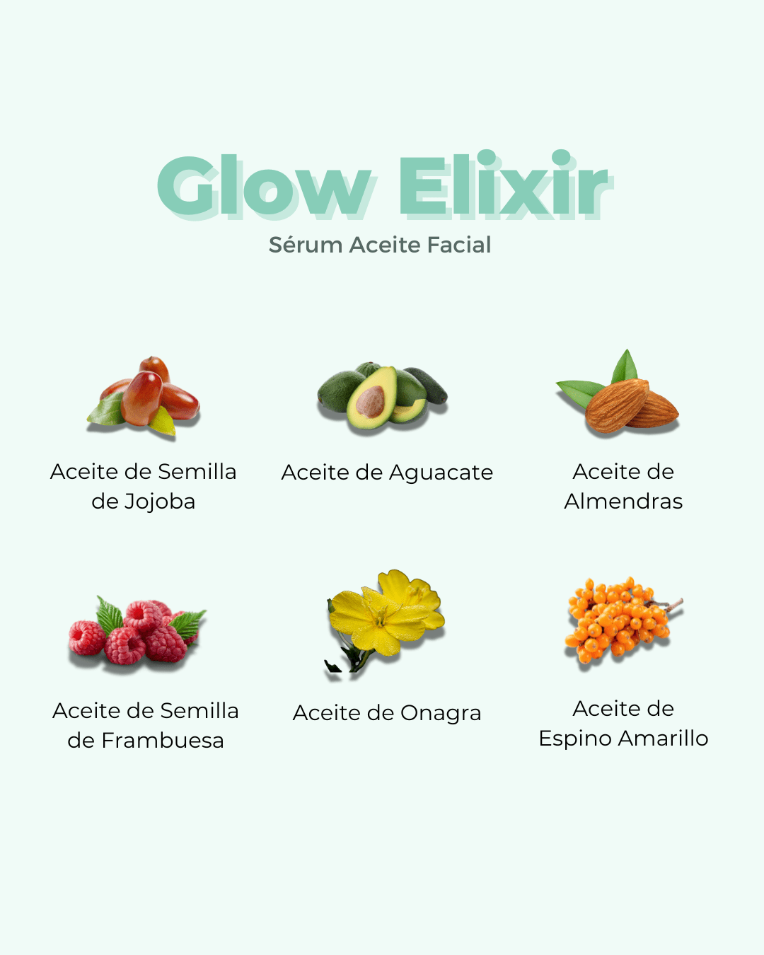 Sérum Aceite Facial ECO Iluminador GLOW ELIXIR - Montber Professional Brand