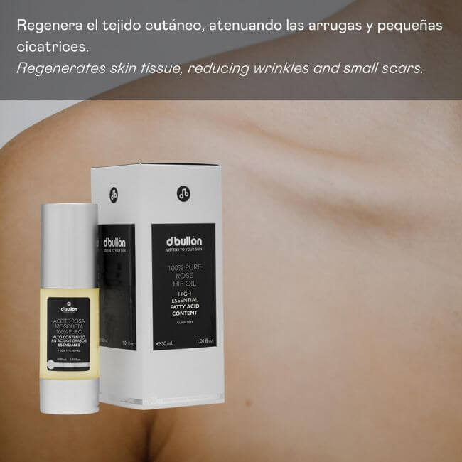 Sérum aceite rosa mosqueta 100% puro - 30 ml - Montber Professional Brand