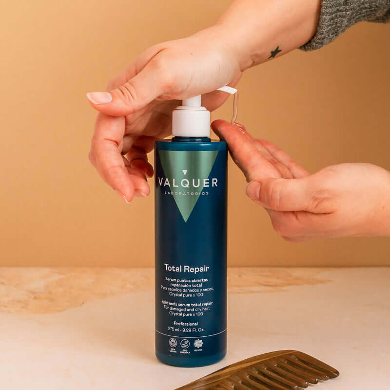 Sérum capilar para puntas abiertas reparación total - 275 ml - Montber Professional Brand