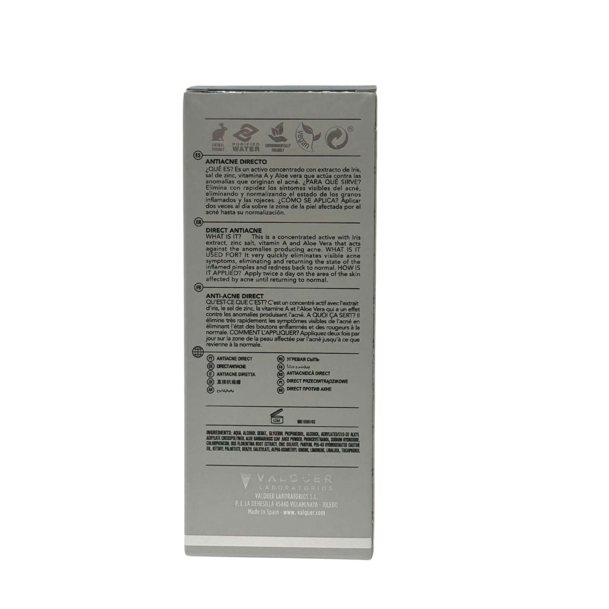 Sérum Facial Antiimperfecciones Directo – Acción Intensiva - 30 ml - Montber Professional Brand