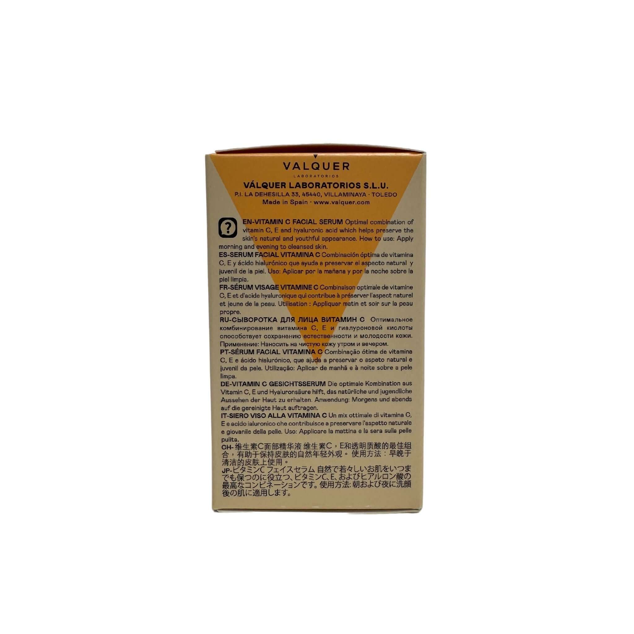 Sérum Facial de Vitamina C & Ácido Hialurónico - 30ml - Montber Professional Brand