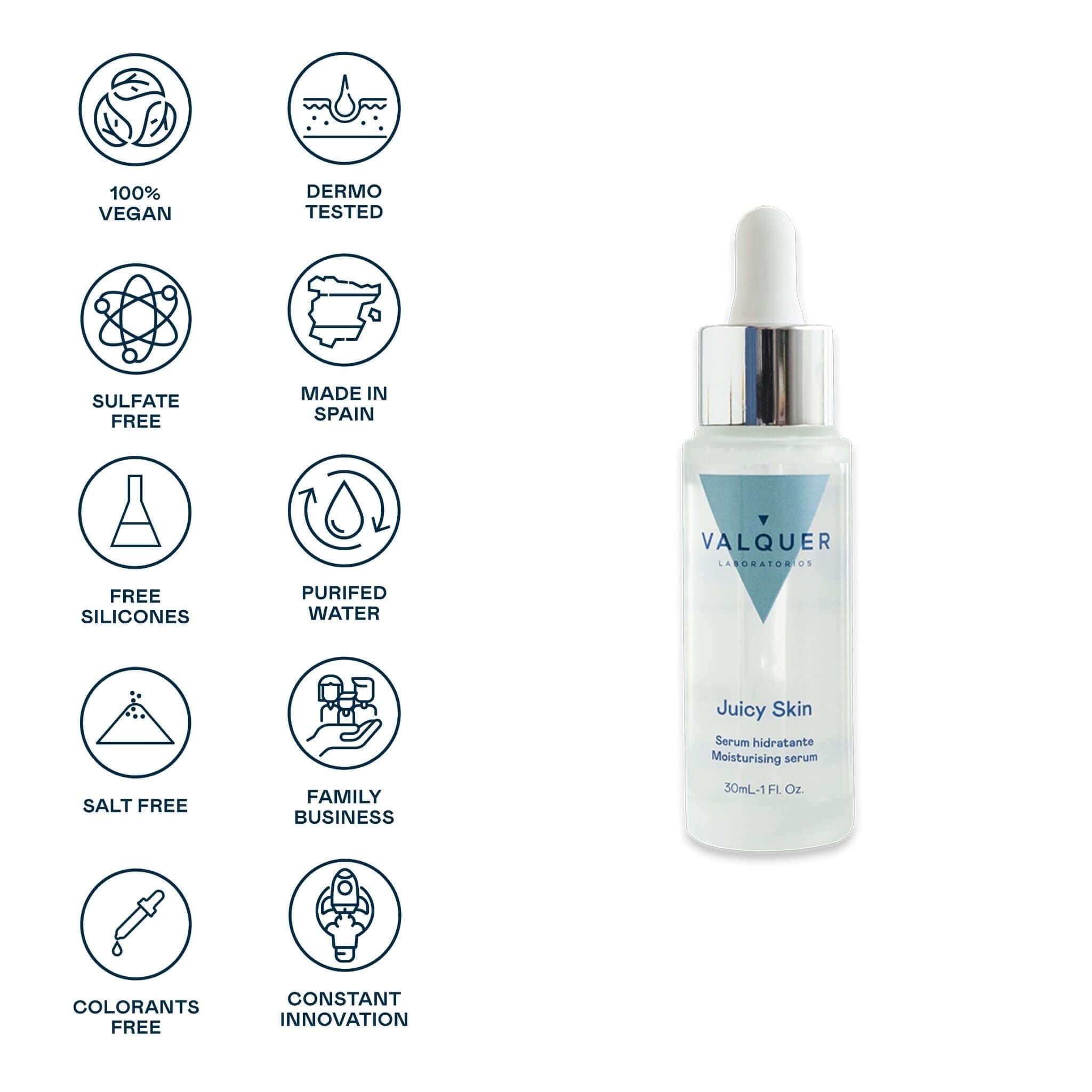 Sérum facial hidratante - 30 ml - Montber Professional Brand