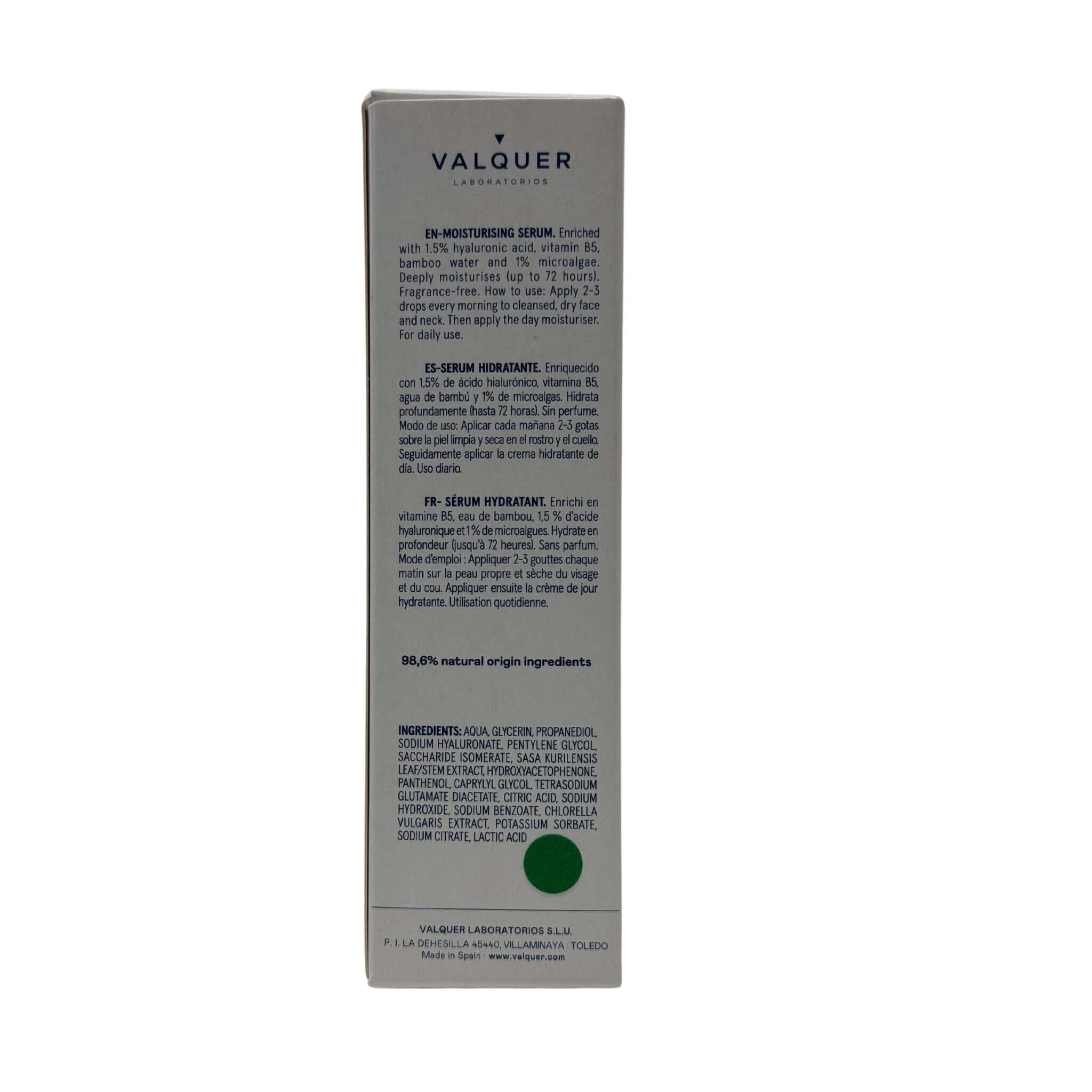 Sérum facial hidratante - 30 ml - Montber Professional Brand