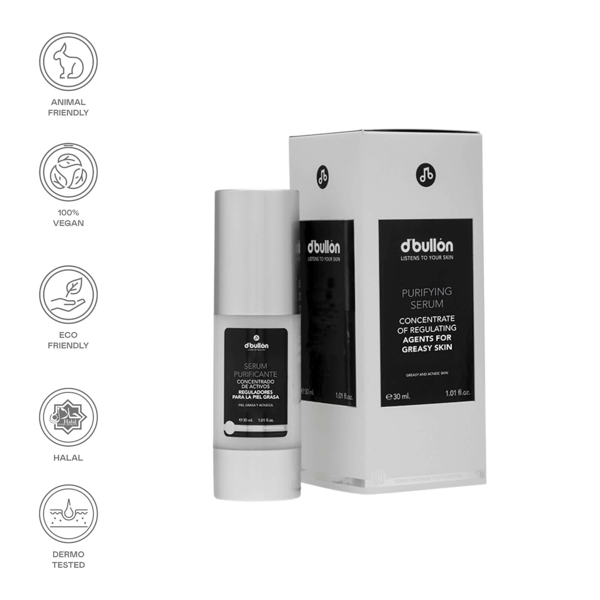 Sérum facial purificante Pieles grasas - 30 ml - Montber Professional Brand