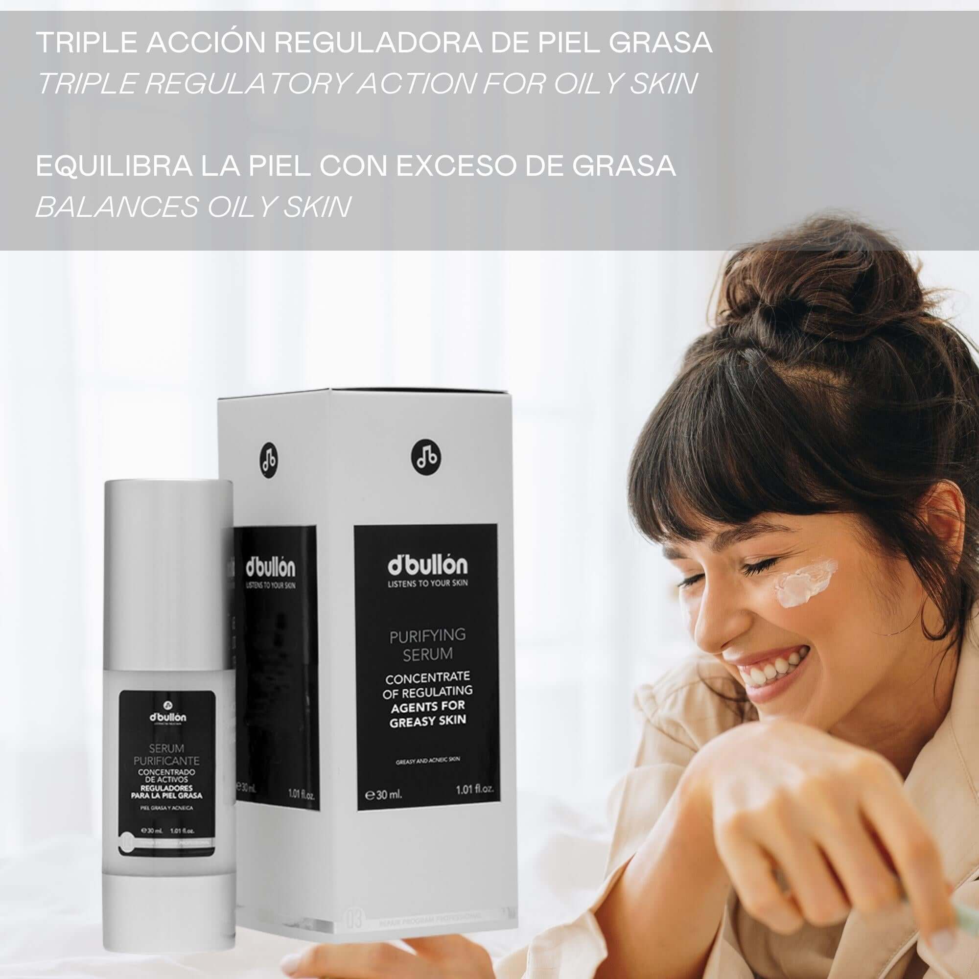 Sérum facial purificante Pieles grasas - 30 ml - Montber Professional Brand