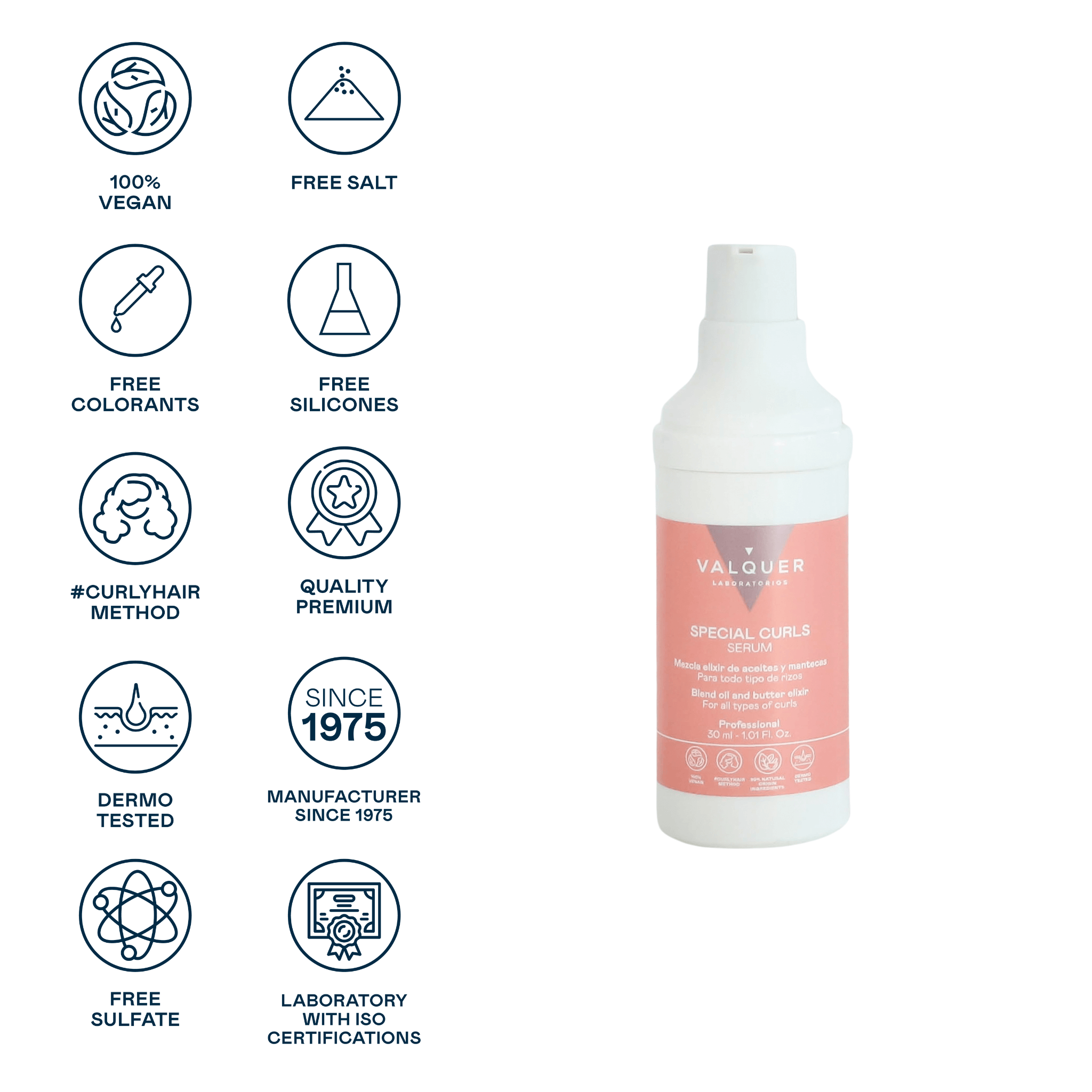 Sérum Método Curly (especial rizos) - 30 ml - Montber Professional Brand