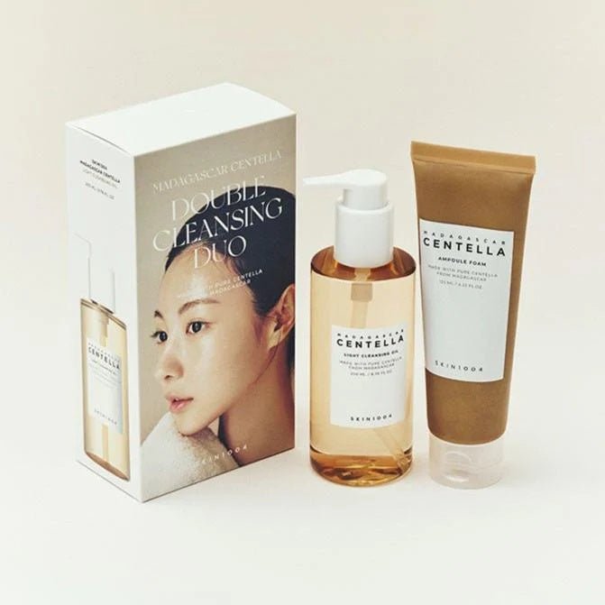SKIN1004 Centella – Pack de Doble Limpieza Suave con Aceite + Espuma | Piel Sensible y Equilibrada - Montber Professional Brand