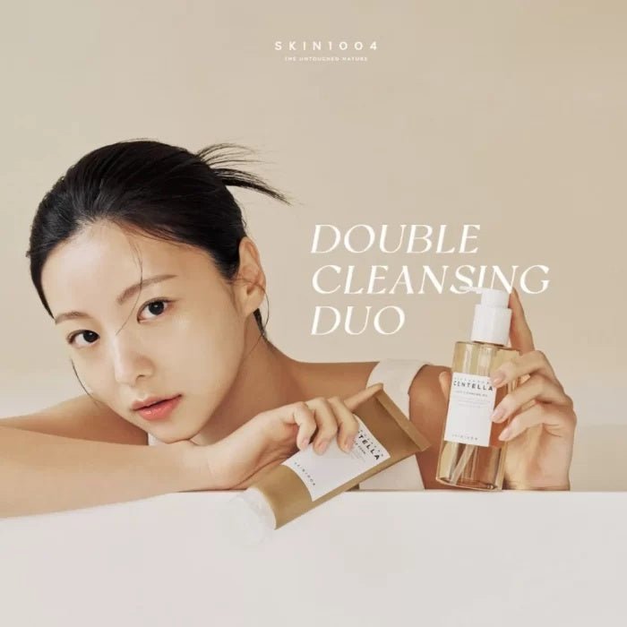 SKIN1004 Centella – Pack de Doble Limpieza Suave con Aceite + Espuma | Piel Sensible y Equilibrada - Montber Professional Brand