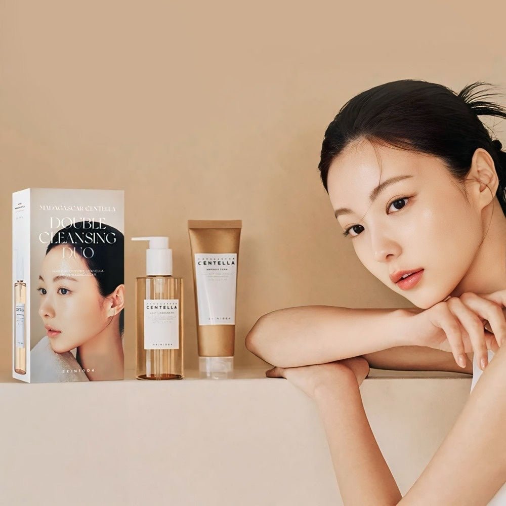 SKIN1004 Centella – Pack de Doble Limpieza Suave con Aceite + Espuma | Piel Sensible y Equilibrada - Montber Professional Brand