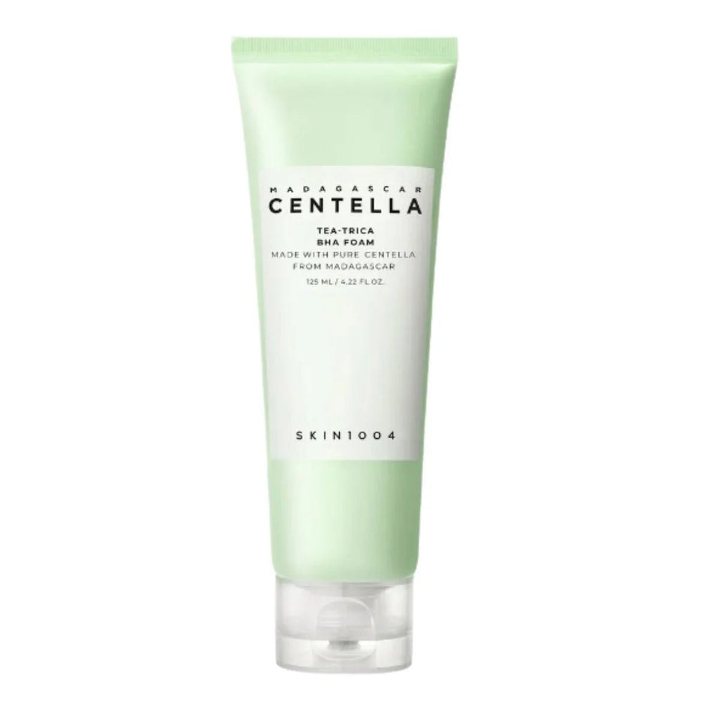 SKIN1004 Centella Tea - Trica BHA Foam | Espuma Facial Purificante con BHA – Cosmética Coreana K - Beauty (125ml) - Montber Professional Brand