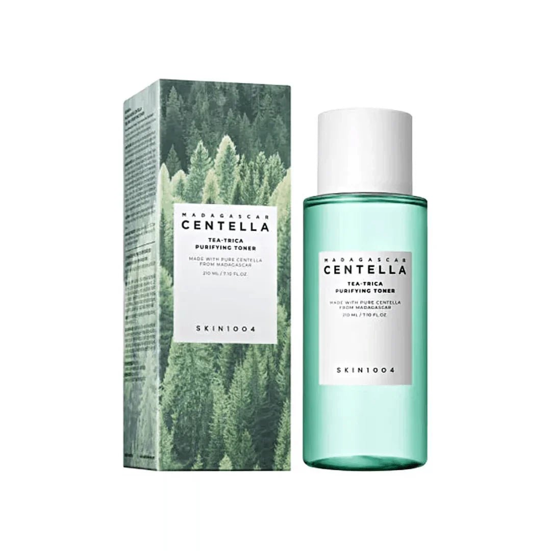 SKIN1004 Centella Tea - Trica Purifying Toner | Tónico Purificante para Piel Acneica – Cosmética Coreana K - Beauty (210ml) - Montber Professional Brand