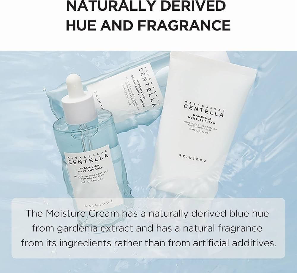 SKIN1004 – Crema Hidratante Hyalu - Cica con Centella de Madagascar (75 ml) - Montber Professional Brand