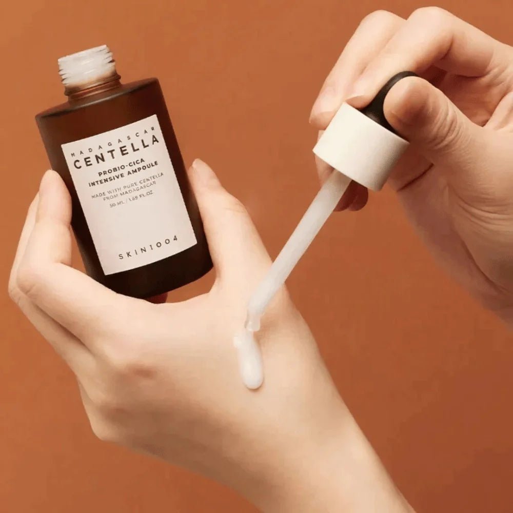 SKIN1004 – Madagascar Centella Probio - Cica Ampoule Edición Jumbo (50ml) | Suero Reparador y Calmante - Montber Professional Brand