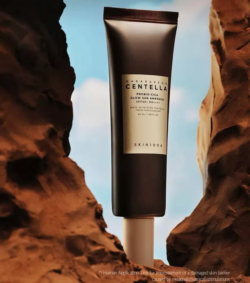 Skin1004 Madagascar Centella Probio - Cica Glow Sun Ampoule – 50 ml - Montber Professional Brand