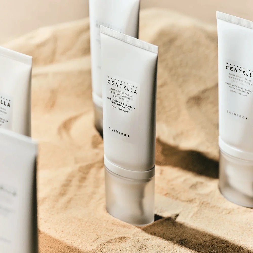 ☀️ SKIN1004 – Madagascar Centella Tone - Up Sunscreen SPF50+ PA++++ | Protector Solar Iluminador - Montber Professional Brand