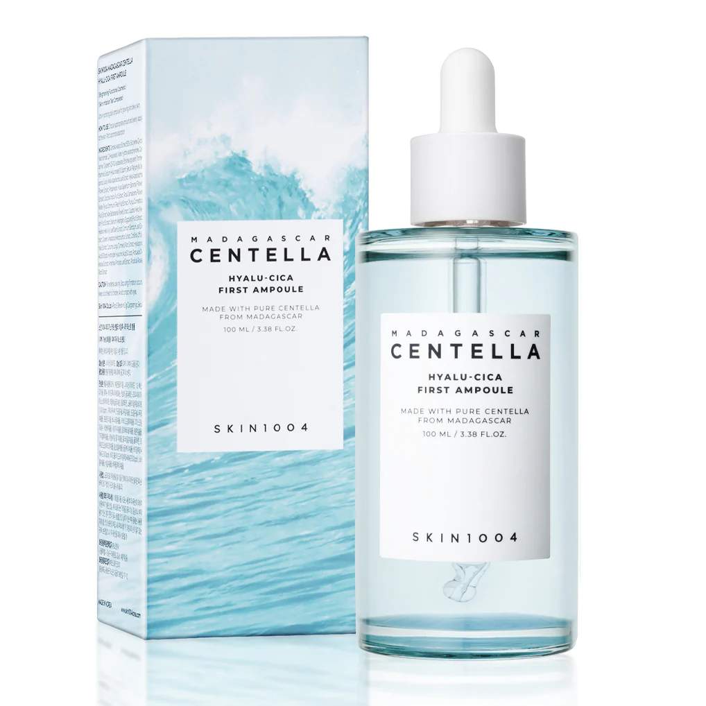 SKIN1004 - Rutina Intensa de Hidratación con Centella + Ácido Hialurónico 🌀 4Productos | Piel Seca/Deshidratada | Reparación de Barrera | 100% Vegano" - Montber Professional Brand