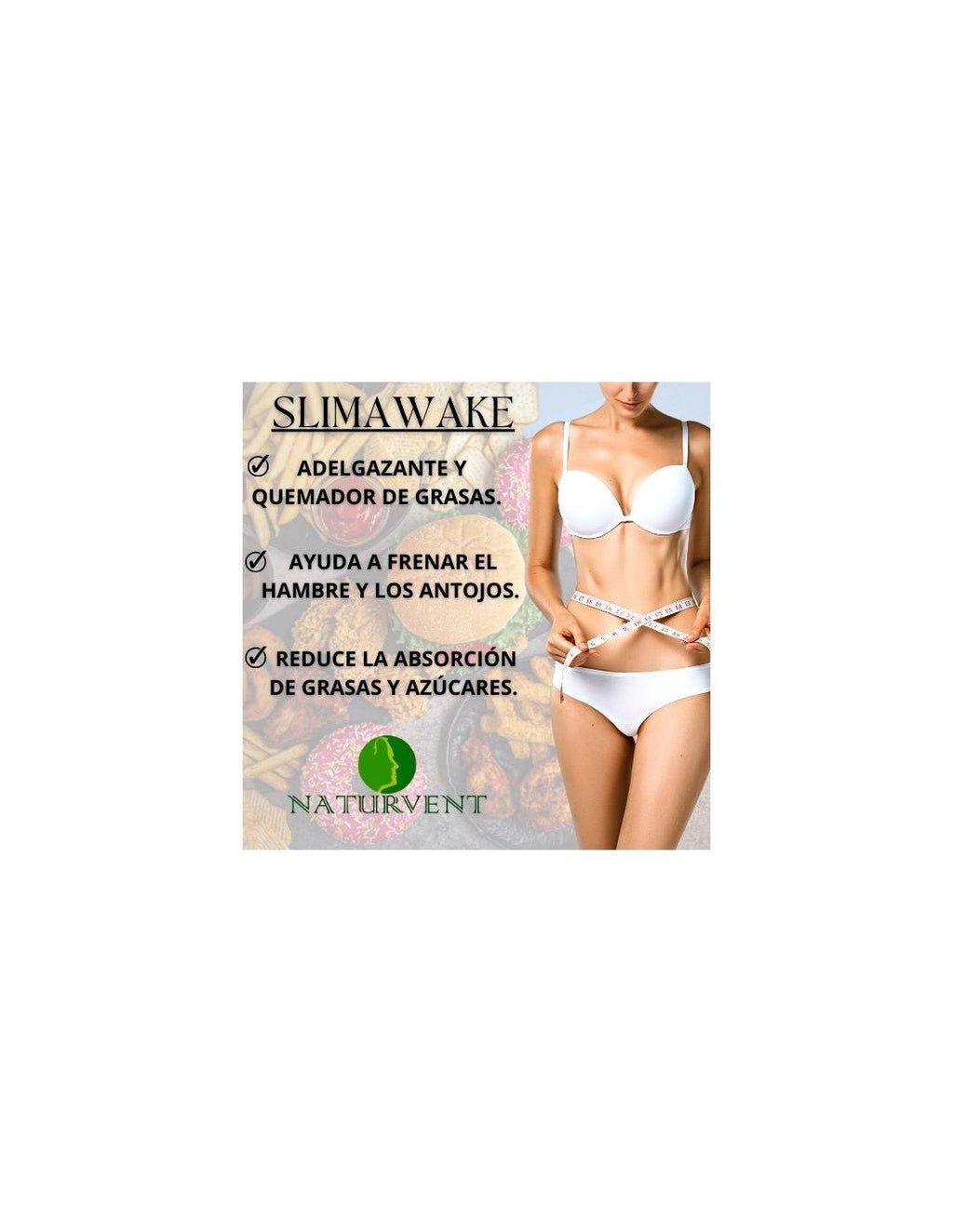 SLIMAWAKE Ayuda a Bloquear los Carbohidratos y Saciar el Apetito. - Montber Professional Brand