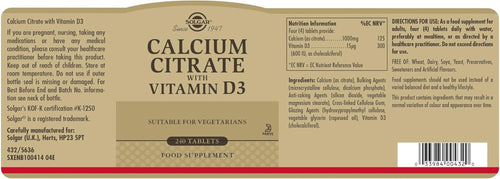 Citrato de Calcio + Vitamina D3: Fortalece tus huesos. - Montber Professional Brand