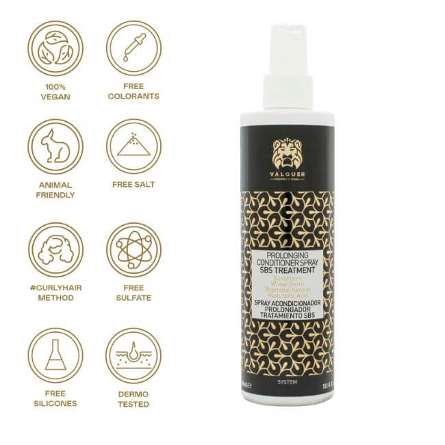Spray acondicionador prolongador tratamiento SBS Divinity Effect - 300 ml - Montber Professional Brand