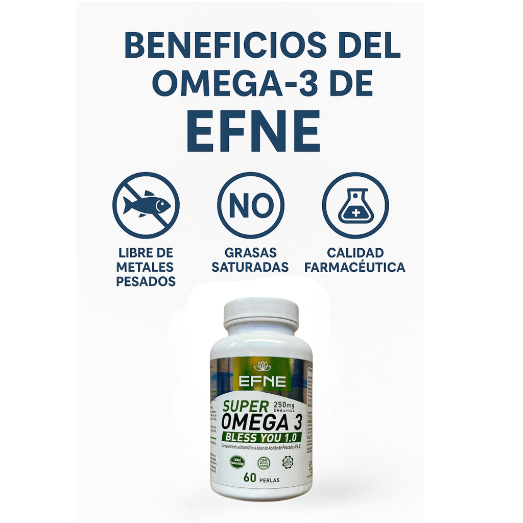 Super Omega 3 EFNE – Alta pureza con Vitamina E