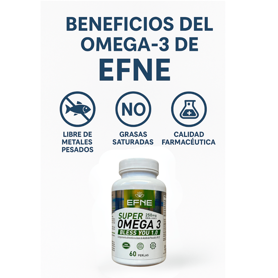 Super Omega 3 EFNE – Alta pureza con Vitamina E