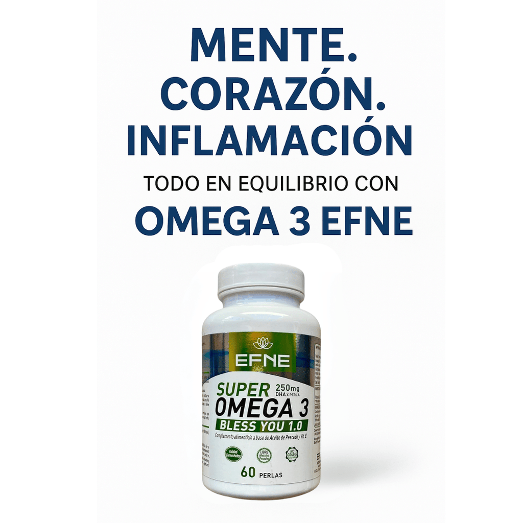 Super Omega 3 EFNE – Alta pureza con Vitamina E