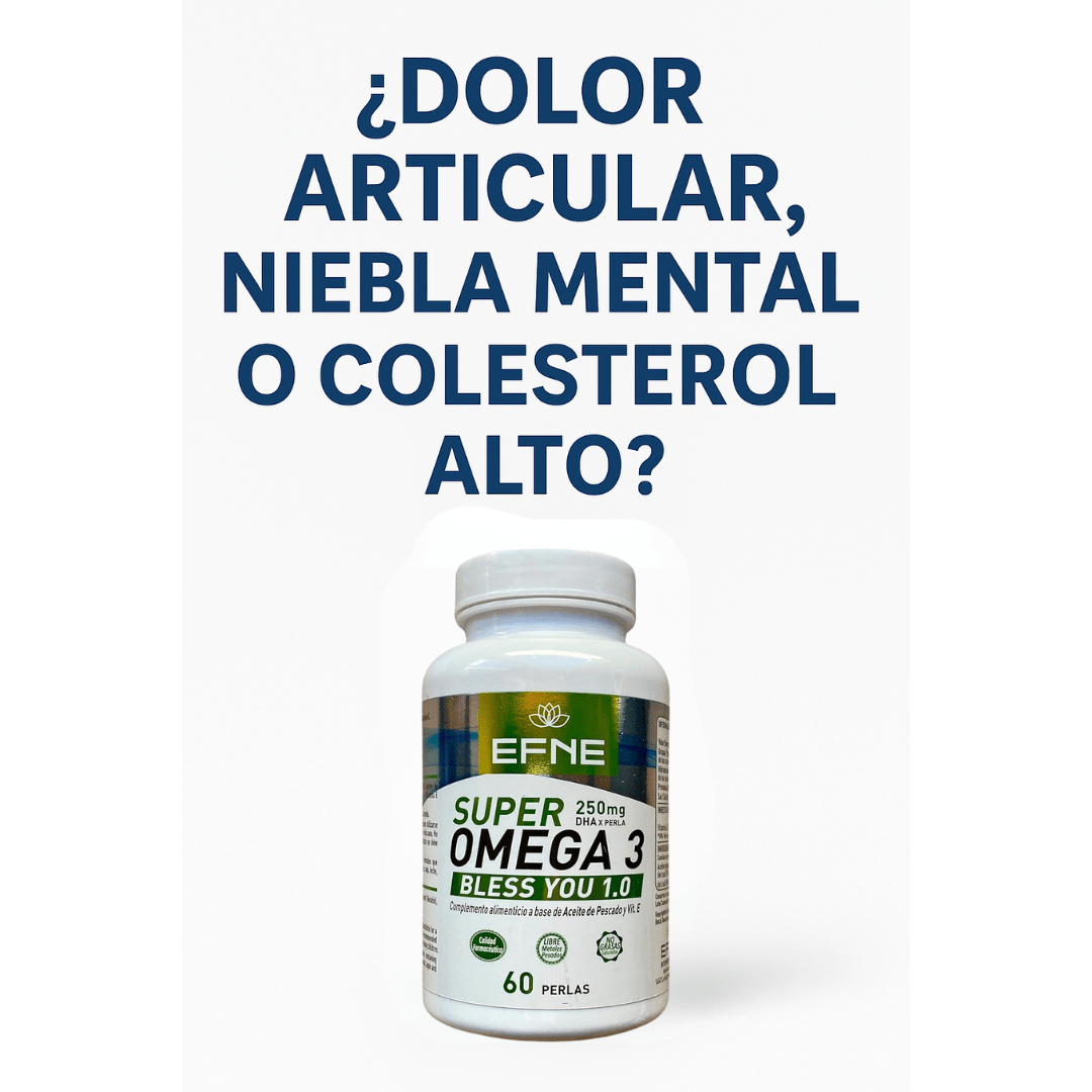 Super Omega 3 EFNE – Alta pureza con Vitamina E