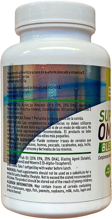 Super Omega 3 EFNE – Alta pureza con Vitamina E