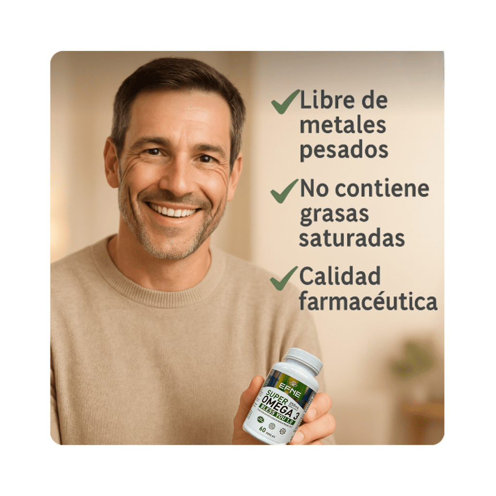 Super Omega 3 EFNE – Alta pureza con Vitamina E