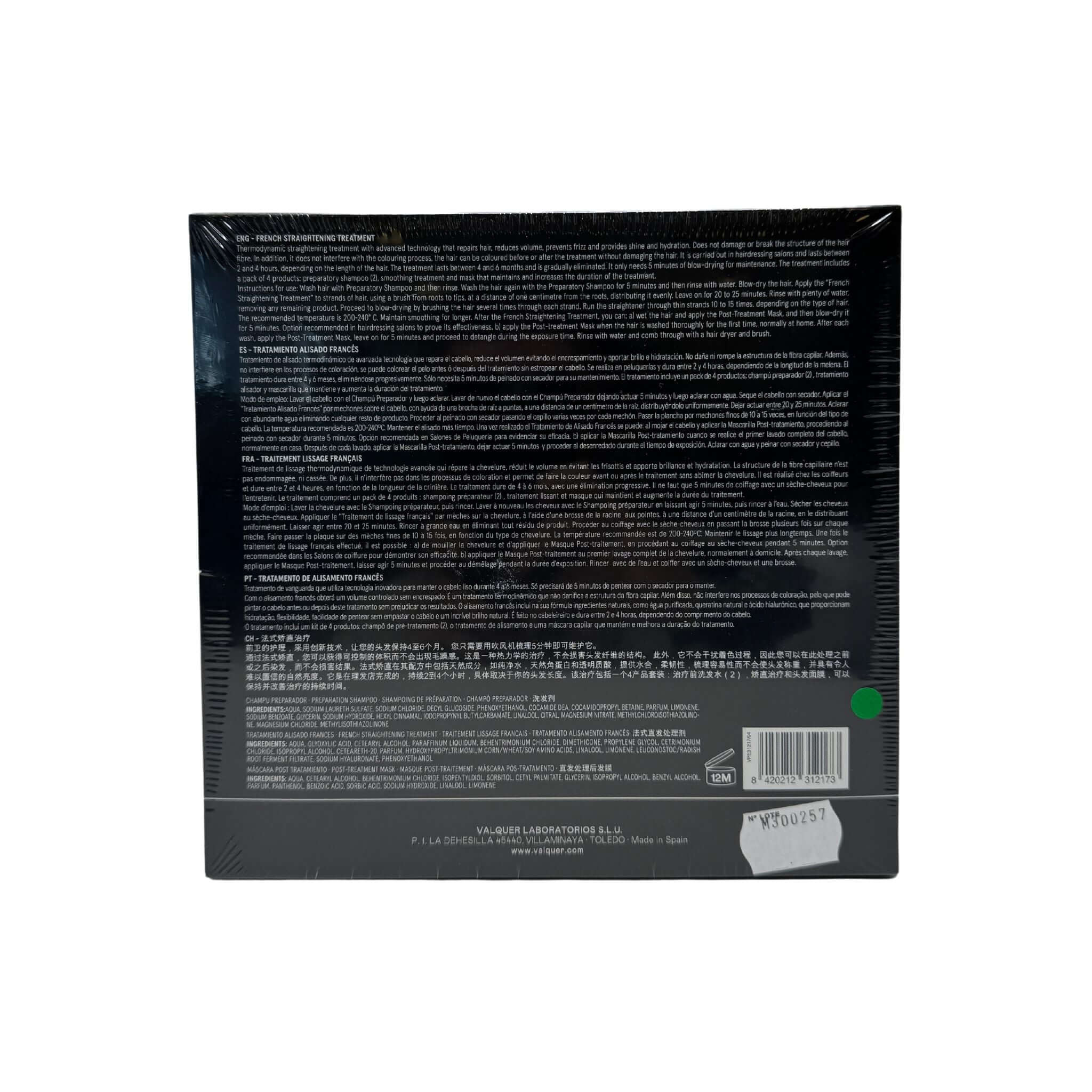 Tratamiento alisado francés - Montber Professional Brand