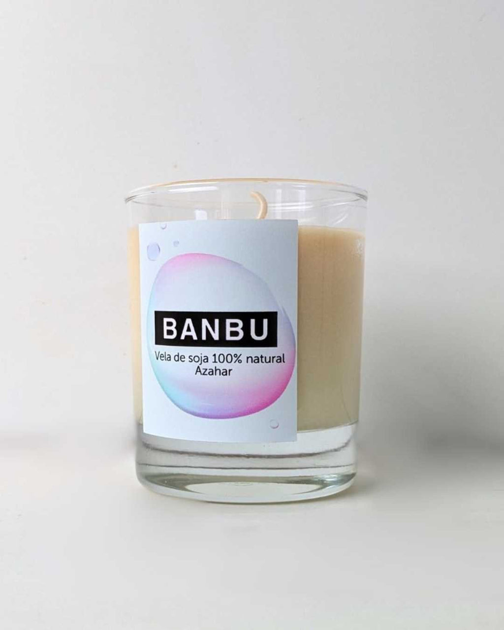 Vela de Soja Natural Aroma Azahar - Montber Professional Brand