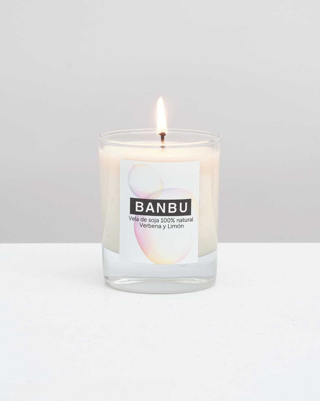 Vela de Soja Natural Aroma Verbena y Limón - Montber Professional Brand