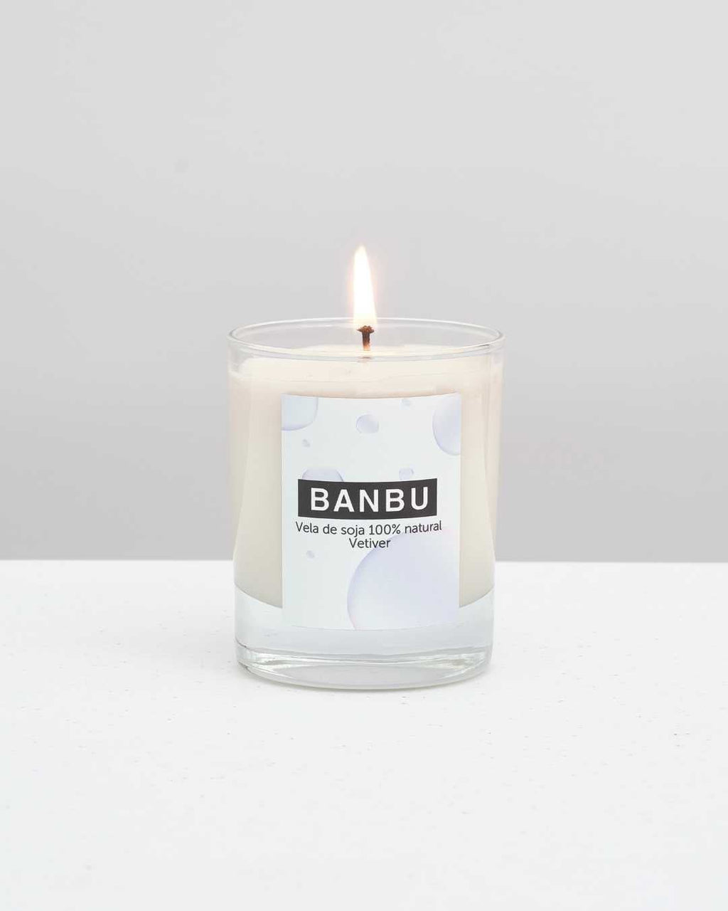 Vela de Soja Natural Aroma Vetiver - Montber Professional Brand